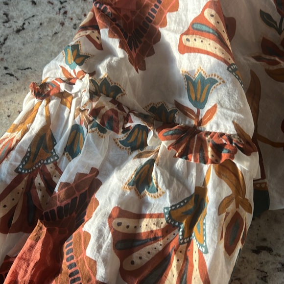 Farm Floral Bohemian Tapestry Blouse - Multicolor - Picture 7 of 10